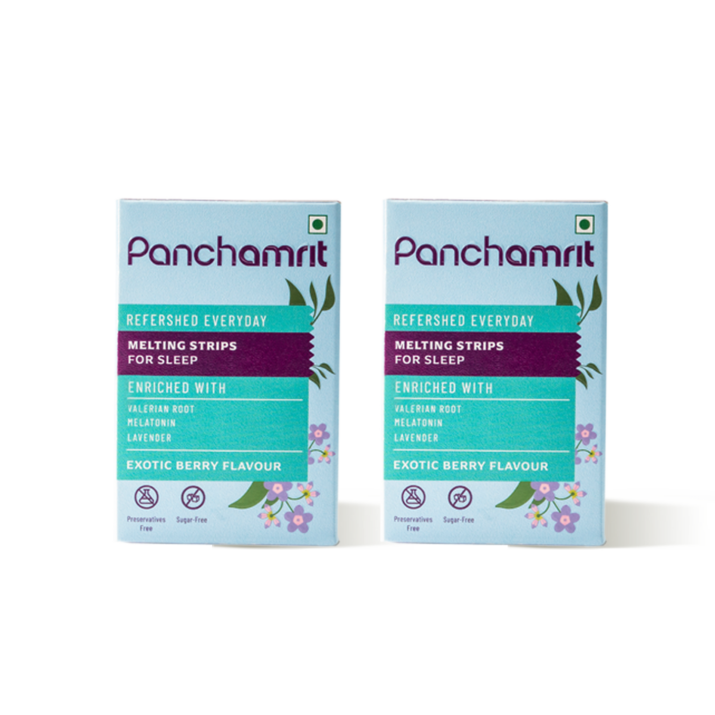 Panchamrit Melting Strip for Sleep | Exotic Berry Flavor