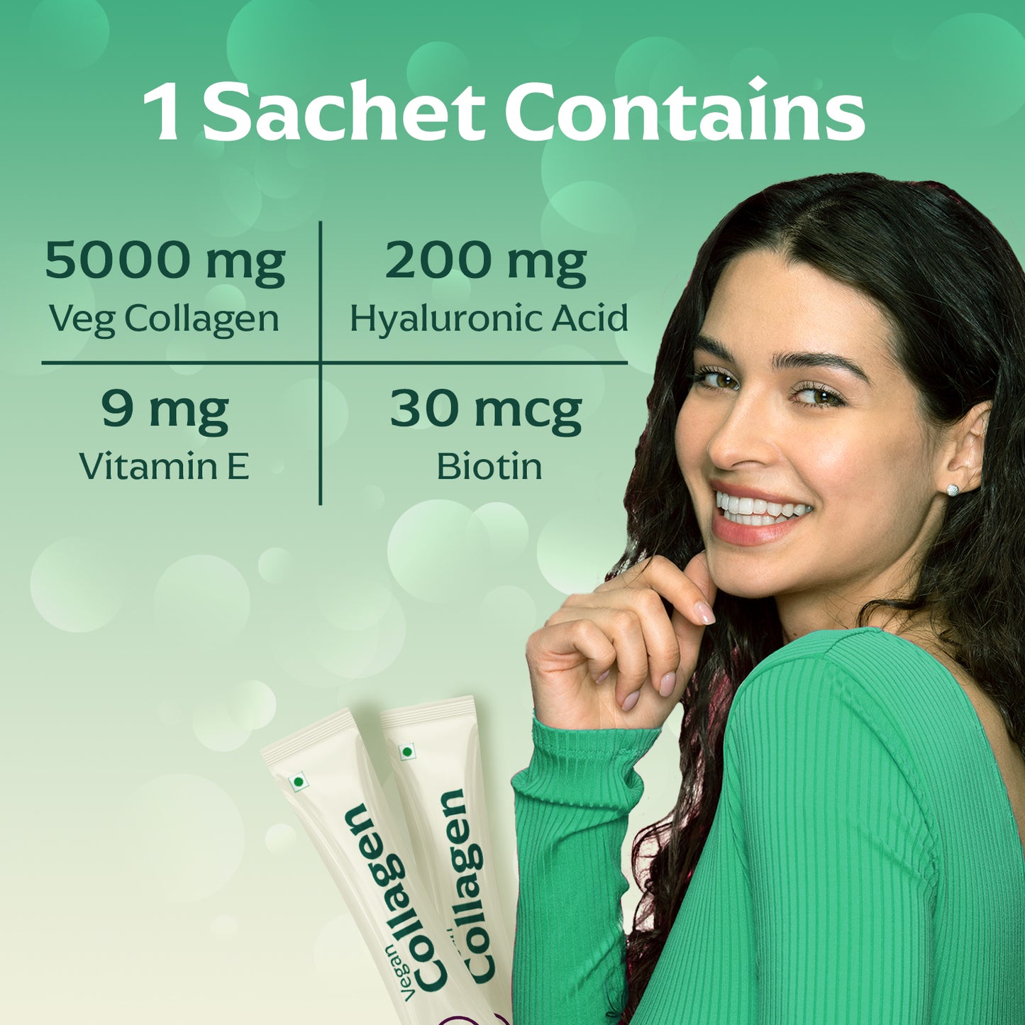 Panchamrit Vegan Collagen Powder| Lychee Flavour