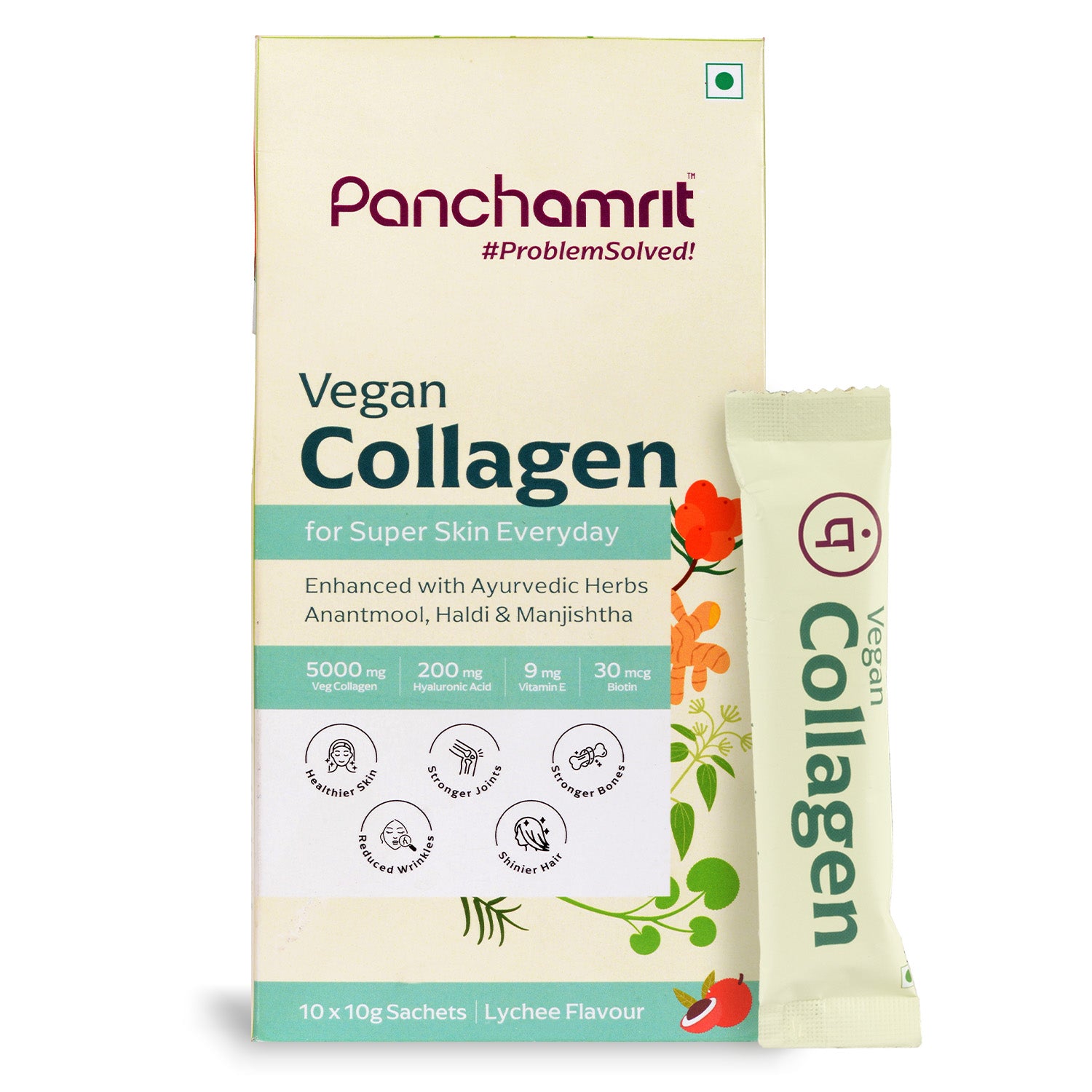 Panchamrit Vegan Collagen Powder| Pack of 10