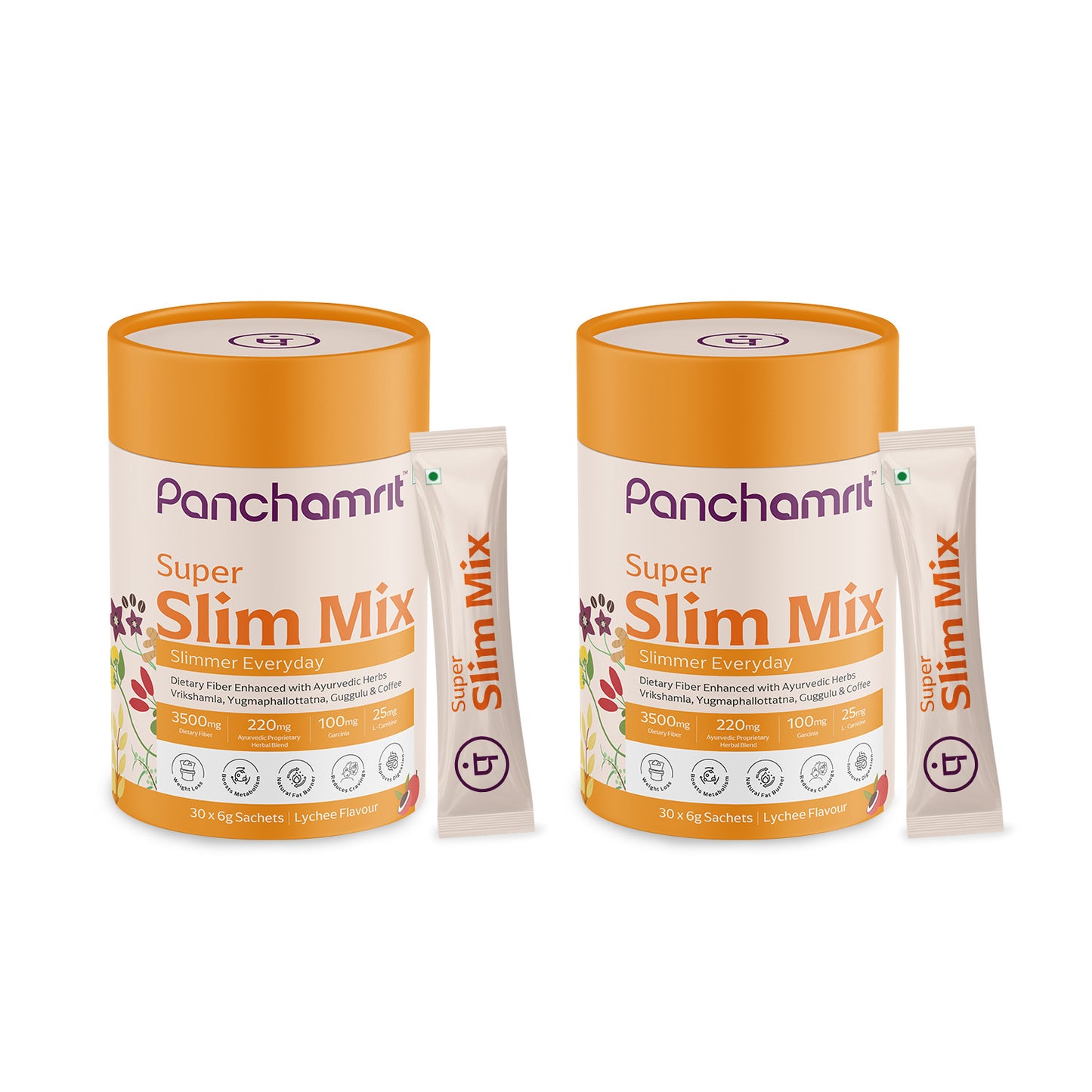 Panchamrit Super Slim Mix Powder| Lychee Flavour